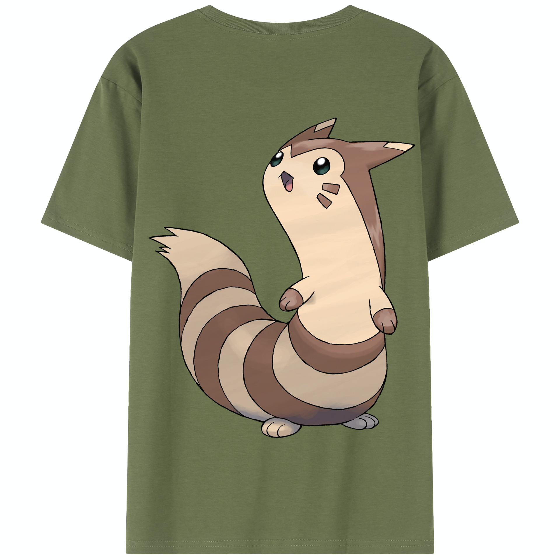 （画像用） ポケットモンスター Pokémon 綿100％半袖Tシャツ（背面プリント）